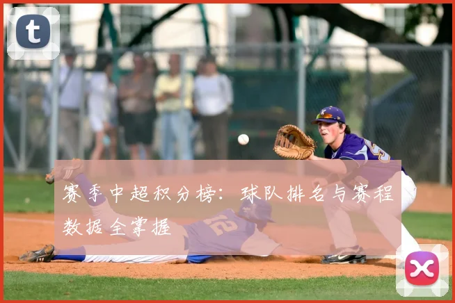 赛季中超积分榜：球队排名与赛程数据全掌握
